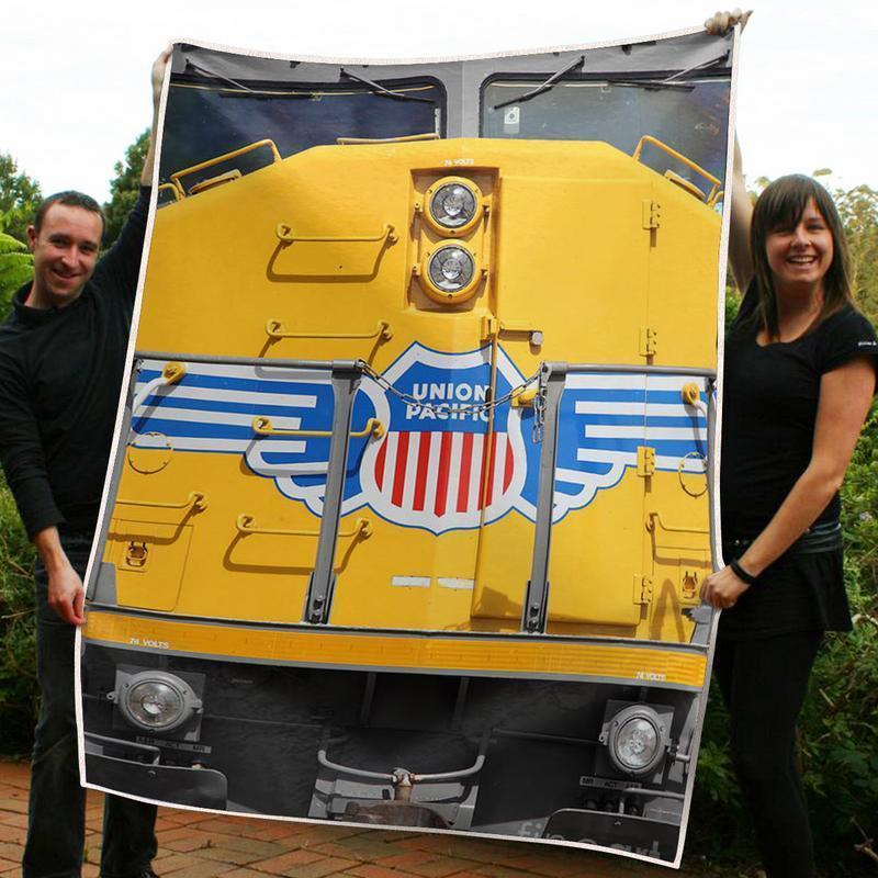 Unionpacific Blanket Union Pacific Railway Blanket Bluefink