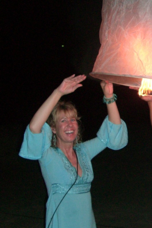 Sky Lantern in Thailand