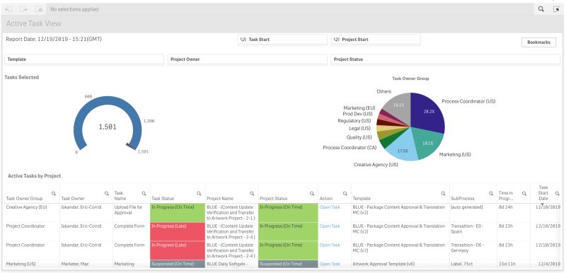 Standard Task Blue Help And Support - High Quality Landscape Illustration - 4K