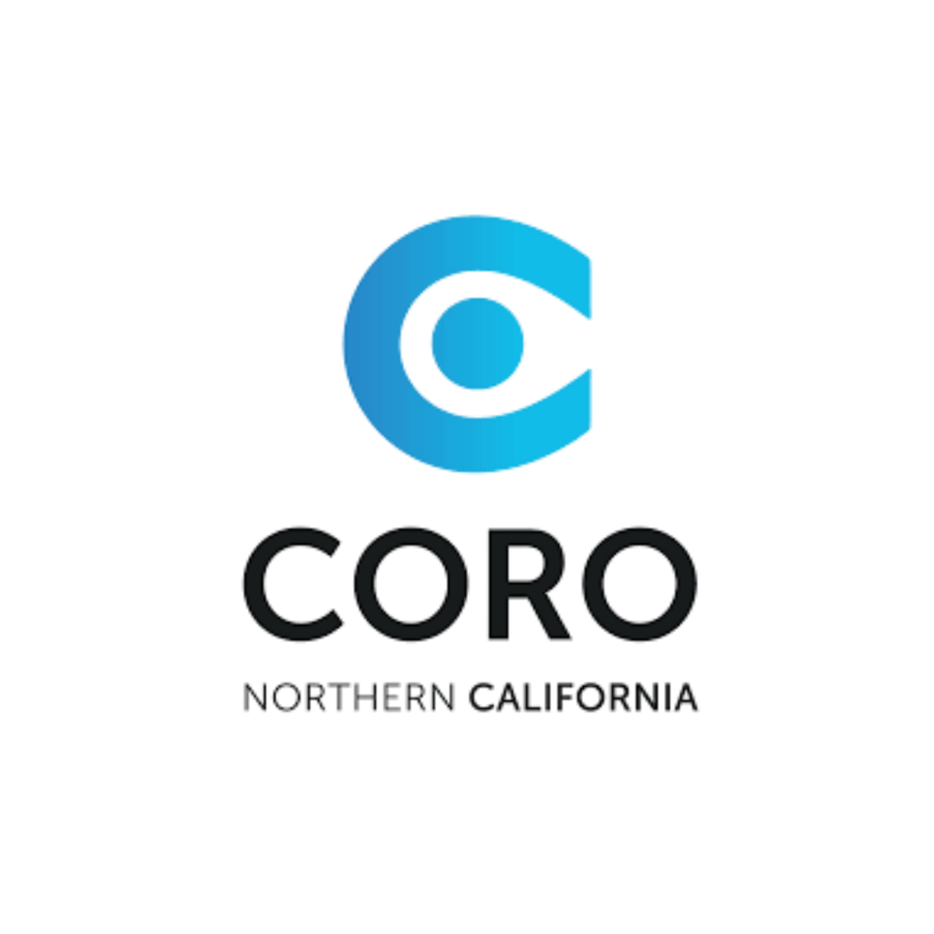Logo of Coro Northern California featuring a stylized 'C' in blue and the text 'Coro Northern California' in black.
