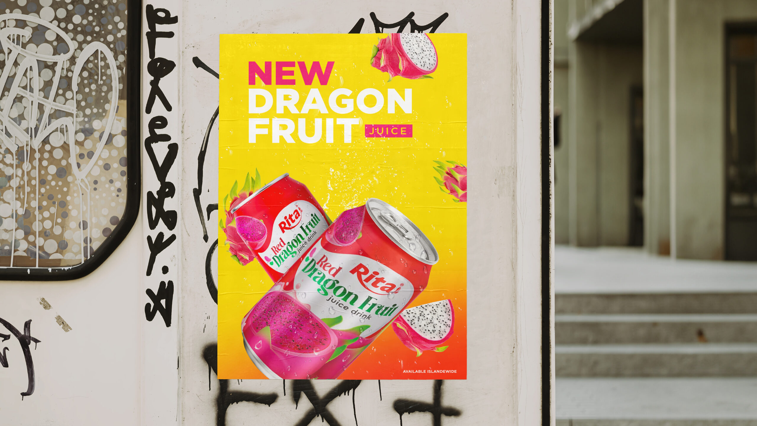 Dragon fruit poster design