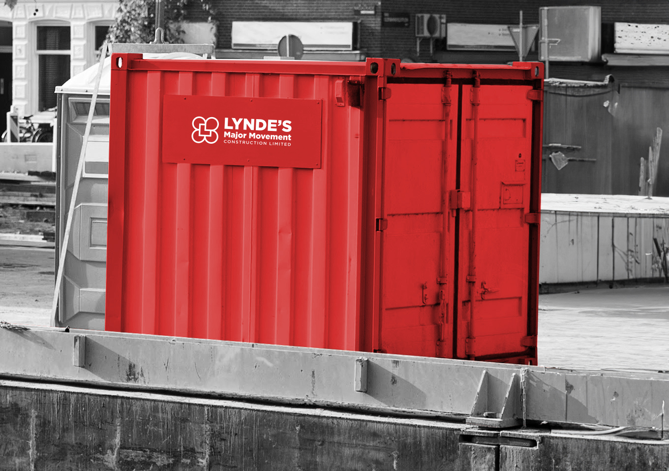 Lynde’s Major Movement Construction Limited container