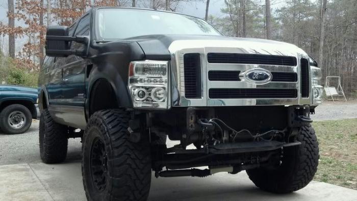 2008 To 2011 Front End Conversion The Diesel Stop Ford Factory Amplifier Wiring Diagram F250.