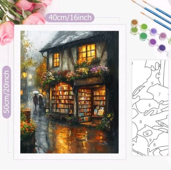 Paint by Numbers - Corner Book Store 1