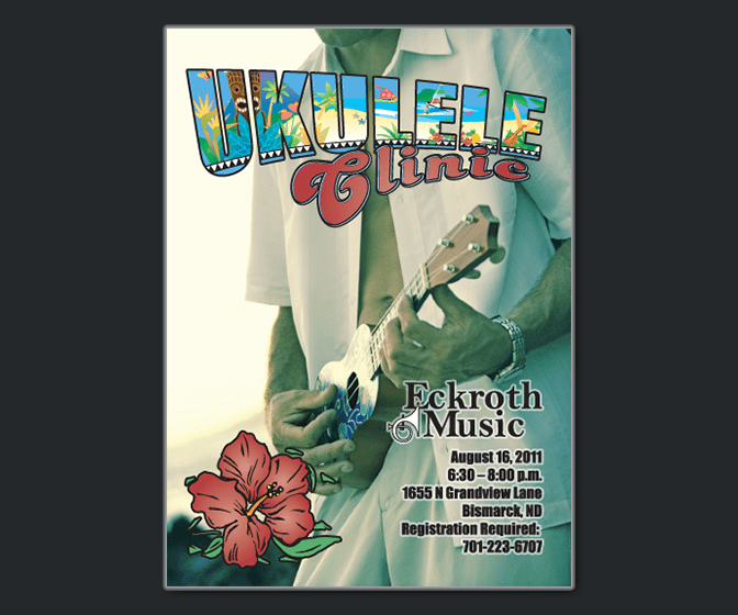 Full Color Post Card Advertisement