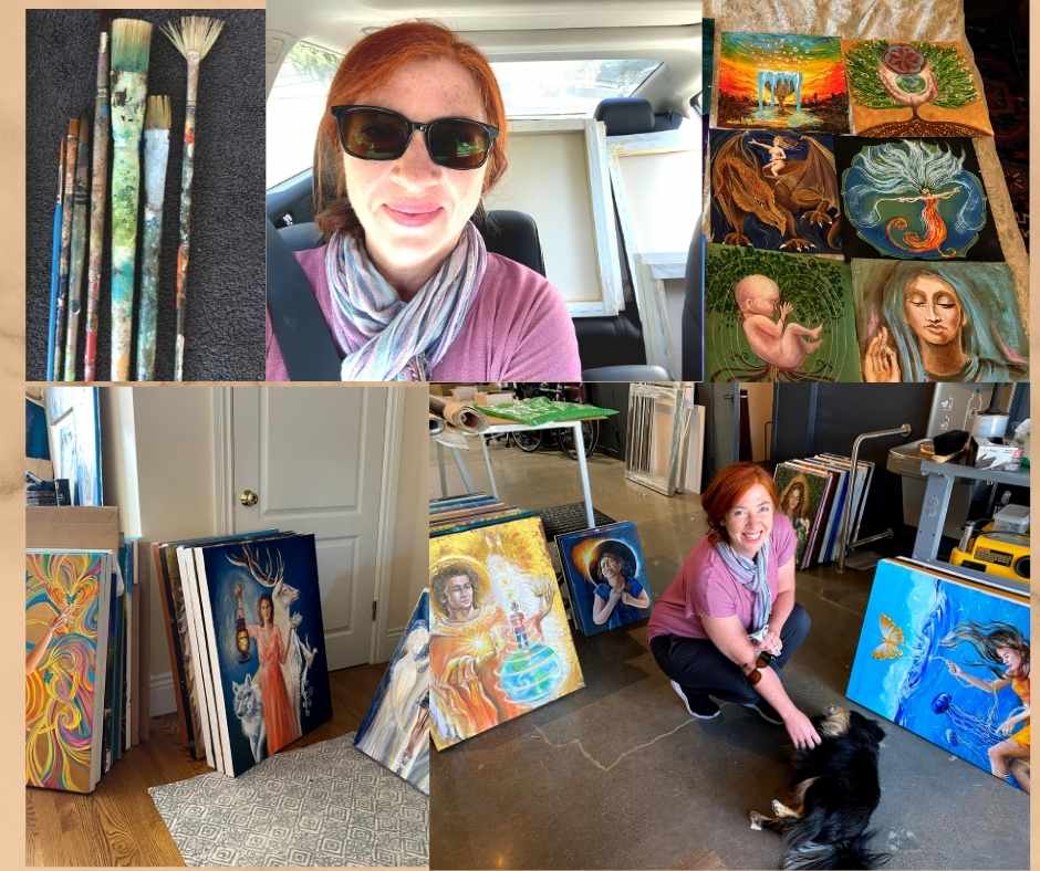 Francine Commeignes Ashati oracle Deck