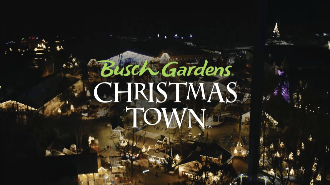 Enjoy The Magic At Busch Gardens Christmas Town - Blue Ridge Blonde