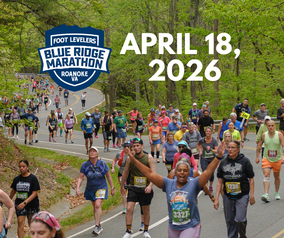 Discount Code For 2026 Foot Levelers Blue Ridge Marathon April 18 2026 