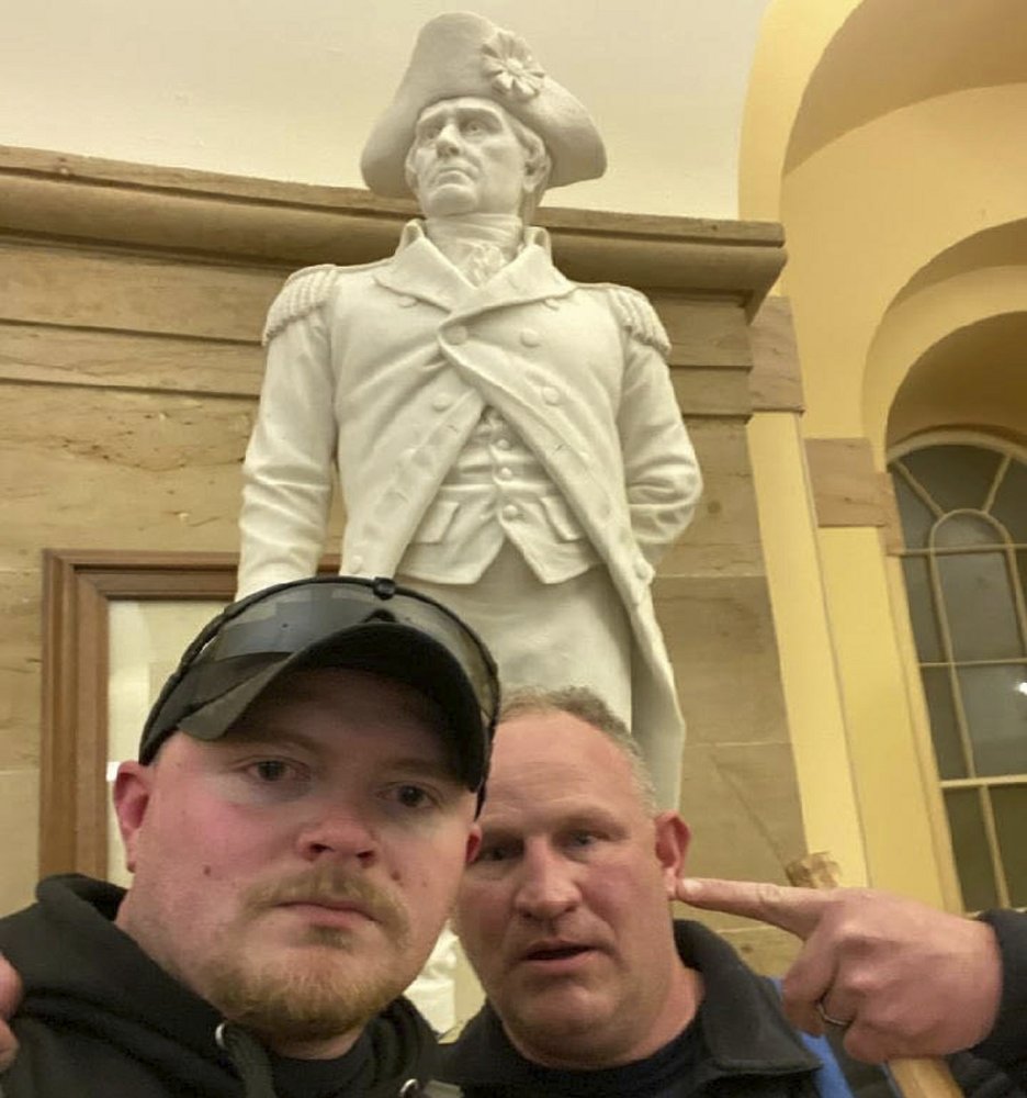Fired Rocky Mount police officers, other off-duty cops & vets in Capitol riot arrested - Vimarsana News