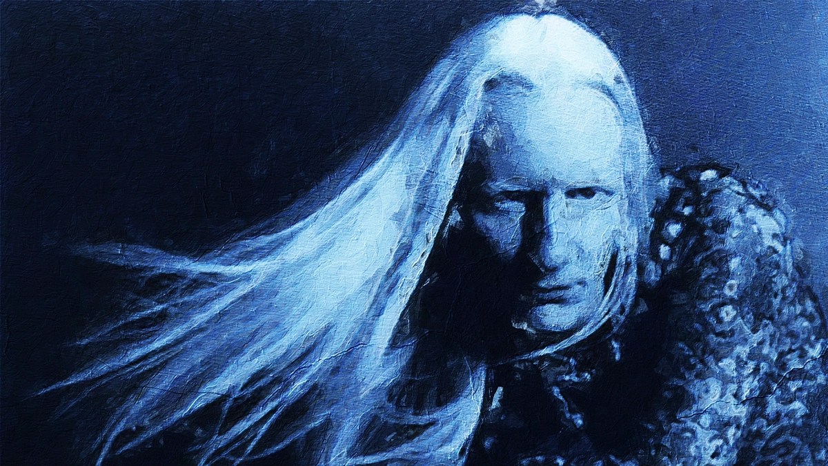 Artist rendition of Johnny Winter
