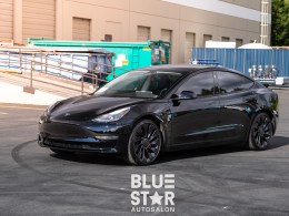 Tesla with the Pacific Northwest Package