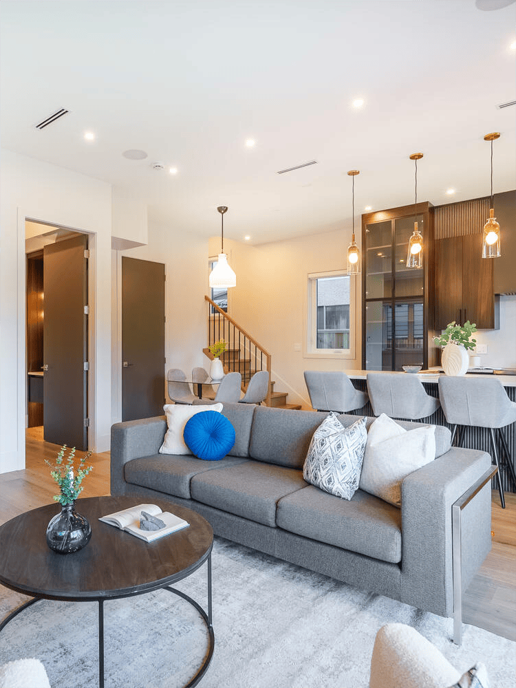 East Vancouver Duplex Living Room