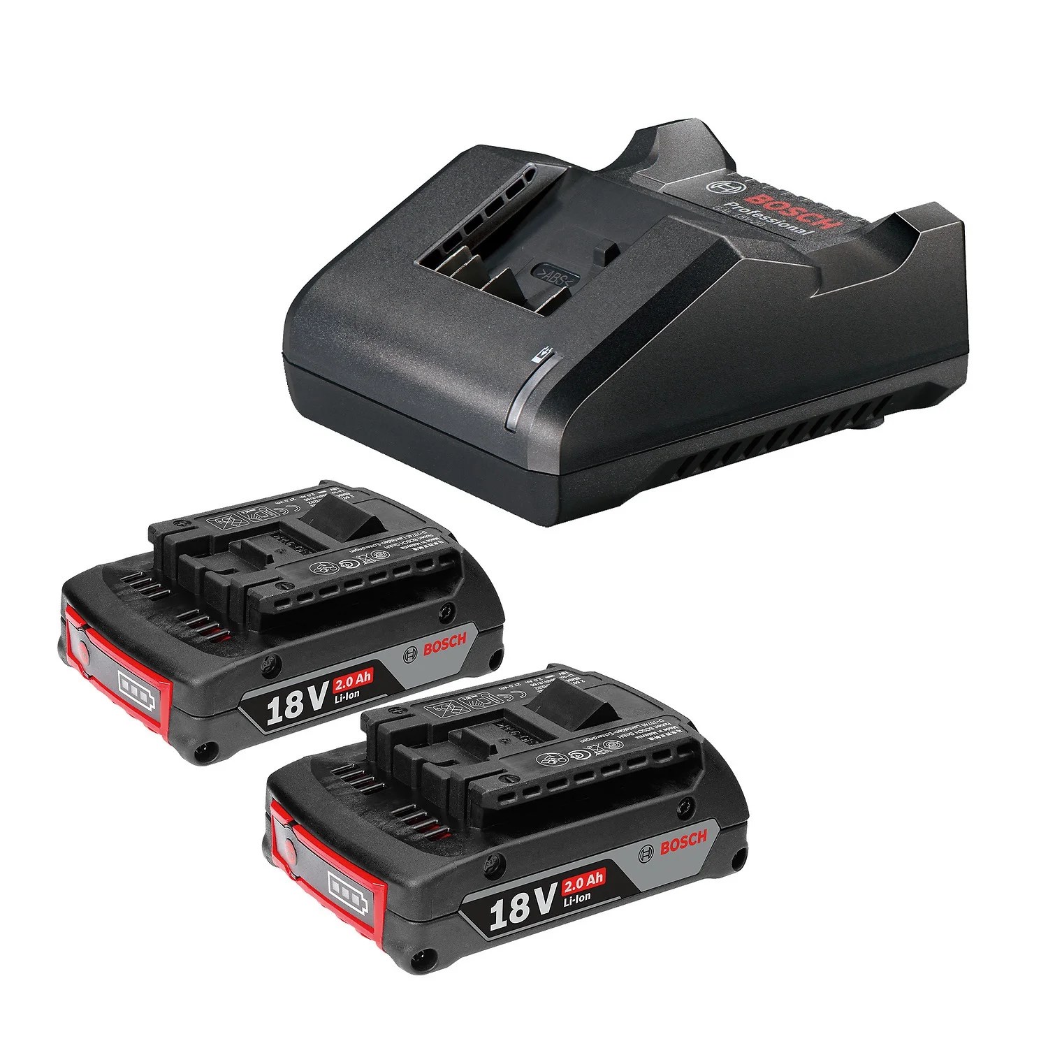 Starter Kit 18V20 - 2 Baterías 18V/2.0Amp & Cargador 2.0Amp