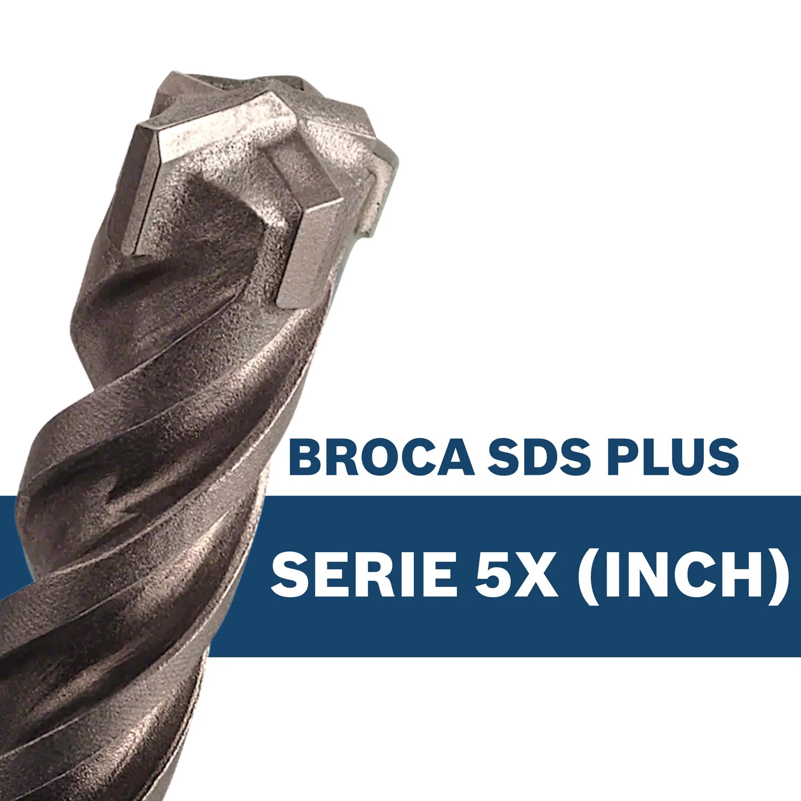 Brocas SDS Plus Serie 5X (inch)