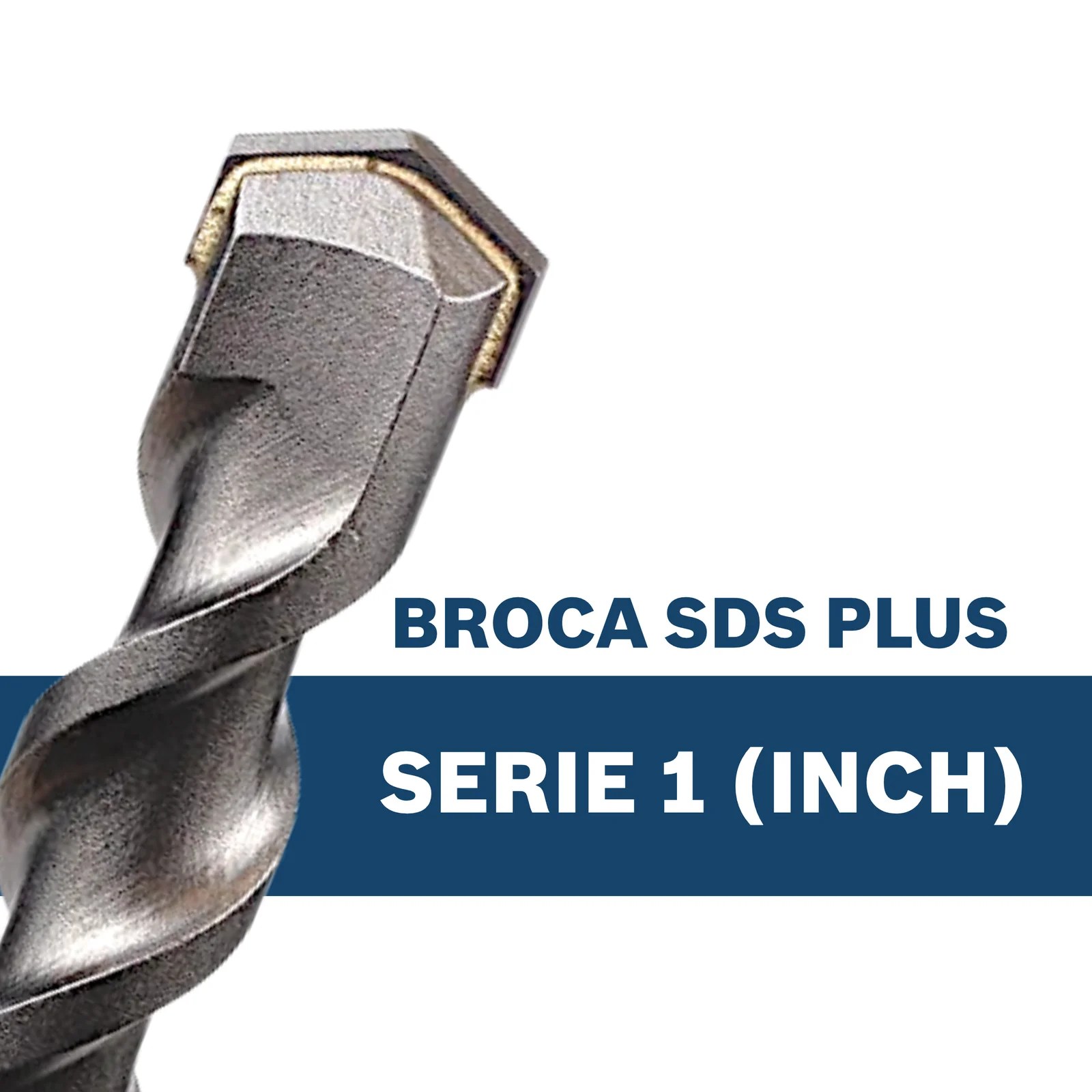 Brocas SDS Plus Serie 1 (inch)