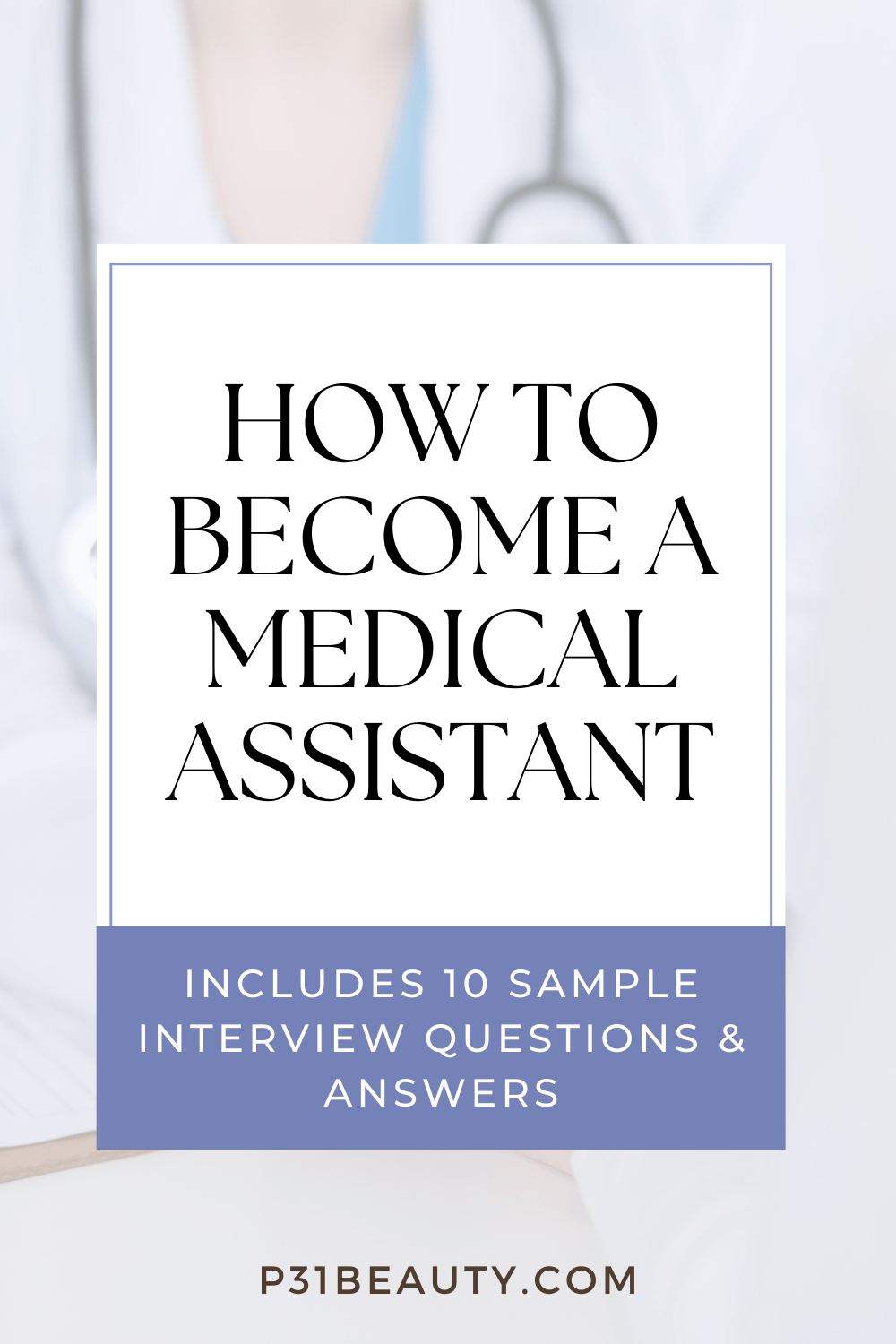 In this post, I'm sharing the best tips on how to become a medical assistant without any certification! I'm also including 10 sample interview questions AND answers to help you land the job. If you're a pre-health student looking for opportunities, you'll want to keep reading!