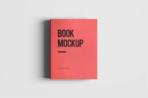 Features of book cover mockup psd free download. Free Psd Book Cover Mockup