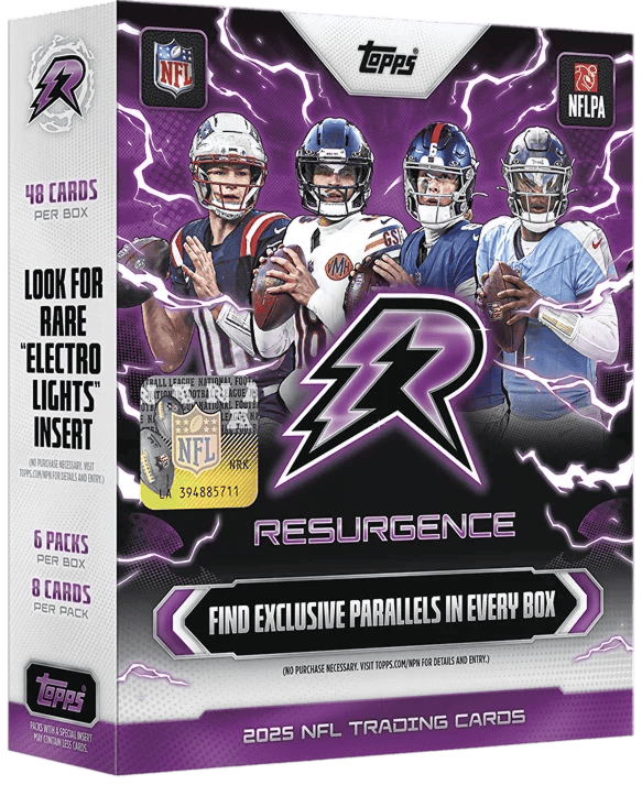 2025 Topps Resurgence Football Mega Box
