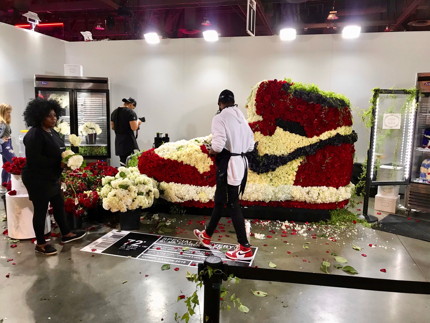 Mr. Flower Fantastic Made Special Deliveries At ComplexCon Blurred