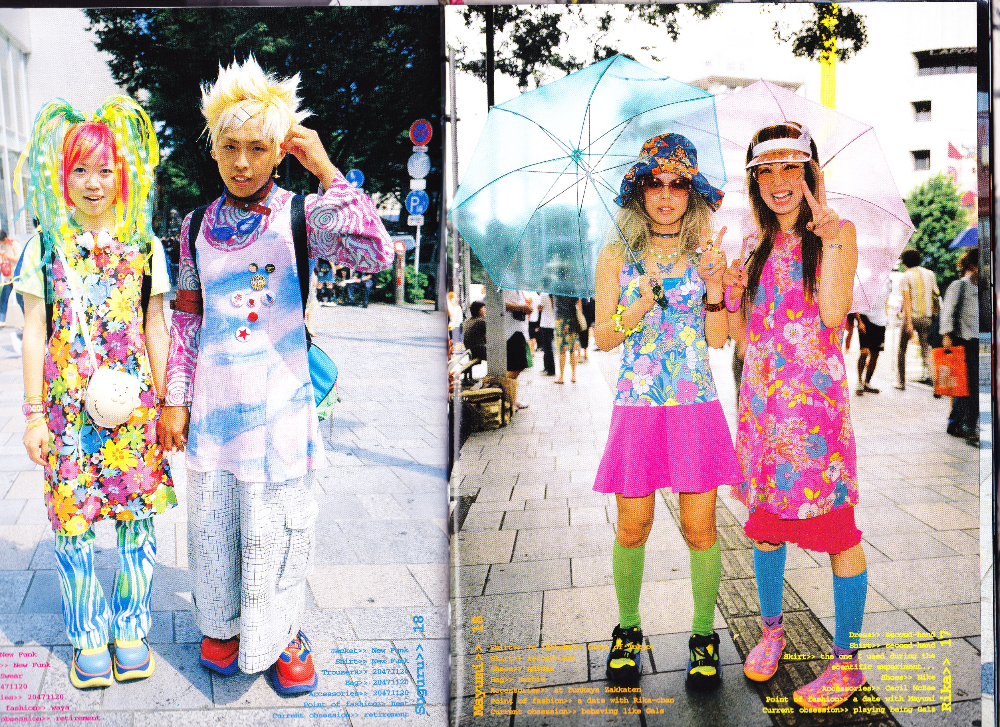 Fruits & Fresh Fruits – Throwback to Japanese Street Style – Blush