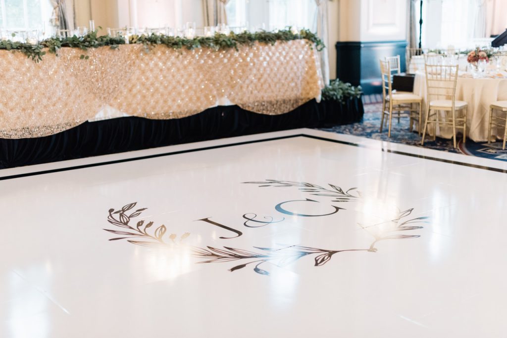 How To Install A Dance Floor Decal Best Wedding Backdrops 