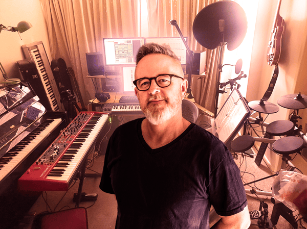 Local ANDY MISON fires up FERGUS CIRCUITS; an album of electro-pop imbued with a smattering of funk and the odd jazz chord inversion