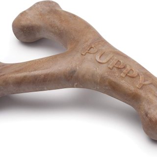 Juguete Masticable Cachorro Sabor a Tocino Chico Wishbone