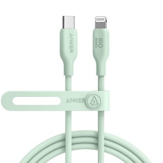 Anker Cable USB-C a Lightning, Cable Anker 541 (negro, 6 pies), certificado MFi, cable de carga rápida basado en bios para iPhone 13 13 Pro 12 11 X XS XR 8 Plus (cargador no incluido)