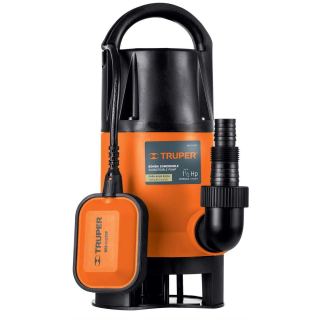 Truper BOS-1-1/2SP, Bomba sumergible plástica para agua sucia 1-1/2 HP