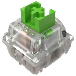 Razer Mechanical Switches Pack – Green Clicky Switch - Switches mecánicos táctiles y con Sonido de Click