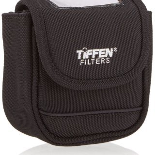 Tiffen 4BLTPCHLGK Bolsa de filtro grande estilo cinturón para filtros de 62 mm a 82 mm, negro