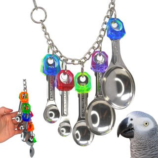Bonka Bird Toys 1969 Spoon Delight Bird Toy parrot cage toys cages african grey amazon conure