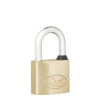 Lock L20S40QB Candado de latón corto 40 mm, llave de puntos