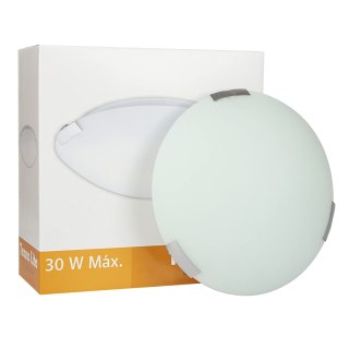 Tecnolite Lámpara Interior, Lámpara de Techo, Base E27 x 2, 100 - 240 V, Color Satinado,