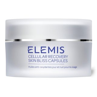 ELEMIS Cápsulas de recuperación celular para la piel Bliss, aceites faciales antioxidantes día y noche, 60 cápsulas