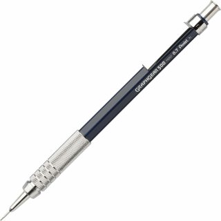 Pentel GraphGear 500 - Lápiz de dibujo automático, 1 unidad, Azul, 0.7mm