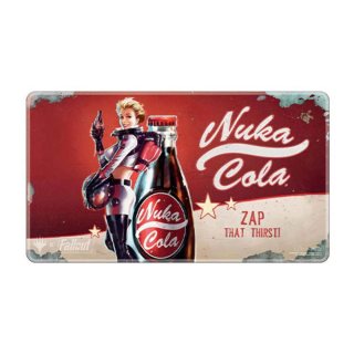 Ultra Pro - Alfombra de Juego Fallout Holofoil - Nuka Cola Pinup - para Magic: The Gathering, edición Limitada coleccionables coleccionables de Mesa para Juegos Esenciales