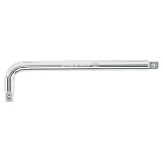 Truper L-5486, Mango en "L" de 9"x 16 mm para dados cuadro 1/2"