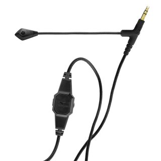 V-Moda C-BP-Black Audífono Gamer con micrófono, Una Talla, Negro