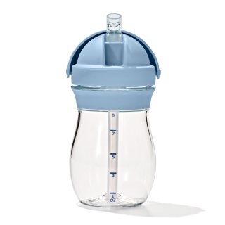 OXO Tot Transitions - Taza de paja de 9 onzas, color oscuro