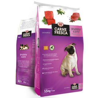 GrandPet Carne Fresca Croquetas para Perros Cachorros Todas Las Razas, Sabor Carne Fresca 15kg