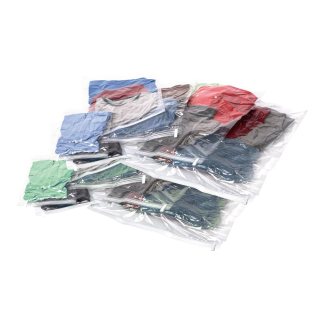 Bolsas de embalaje de compresión, Claro, 12-Piece Kit (2-Pouch/4-Carry-On/4-Large/2-X-Large, Bolsas de embalaje de compresión