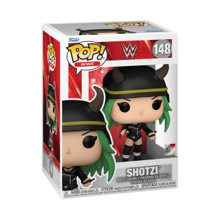 Funko Pop! WWE: Shotzi Blackhart Blackheart - Figura de Vinilo Coleccionable - Idea de Regalo - Mercancia Oficial - Juguetes para Niños y Adultos - Sports Fans - Muñeco para Coleccionistas