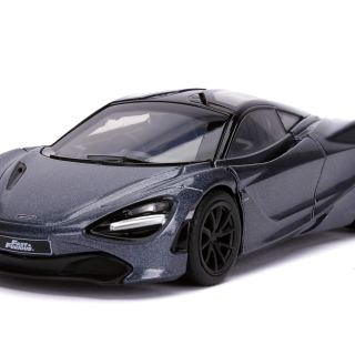 Jada Toys Fast & Furious Presents: Hobbs & Shaw Shaw's 1:32 McLaren 720S Coche Fundido a presión, Juguetes para niños y Adultos