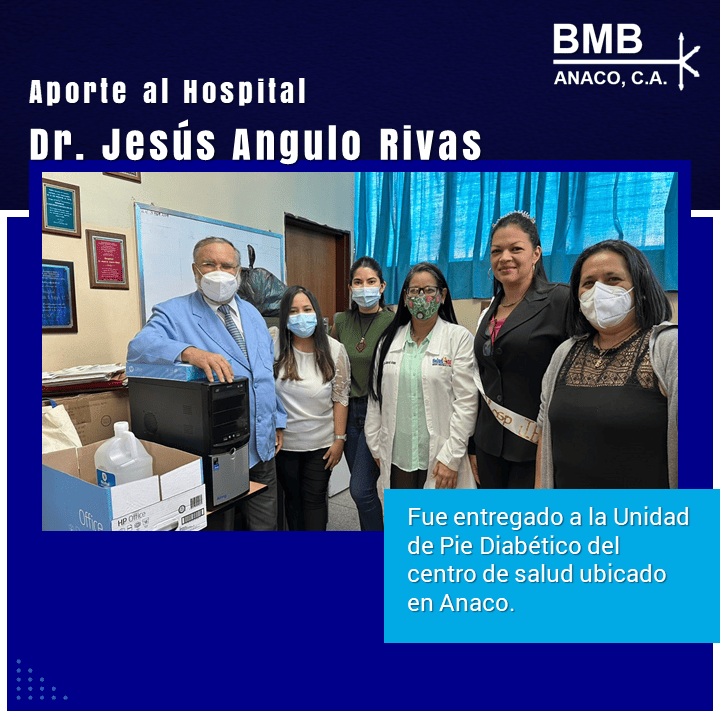 Efectuamos aporte al Hospital Dr. Jesús Angulo Rivas