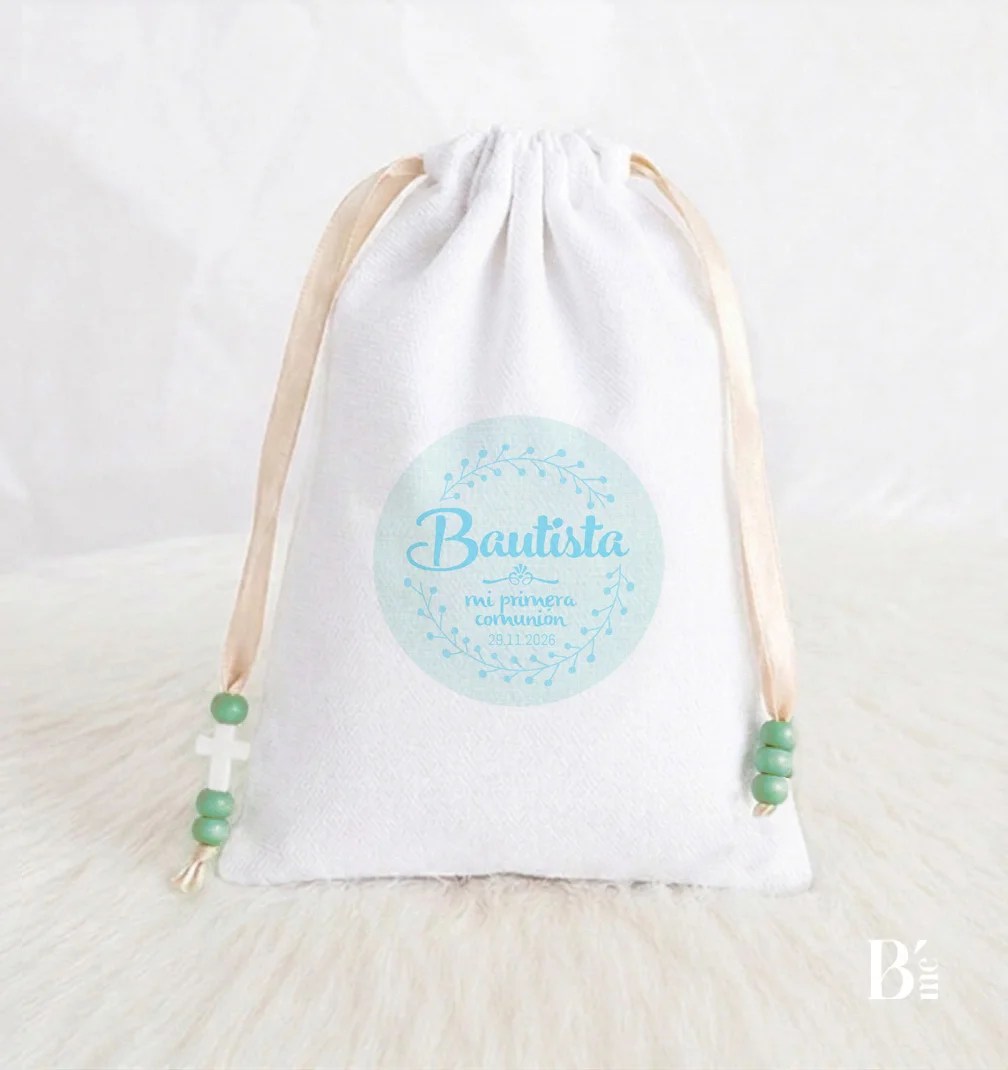 Bolsita de Comunión Personalizado Caliz