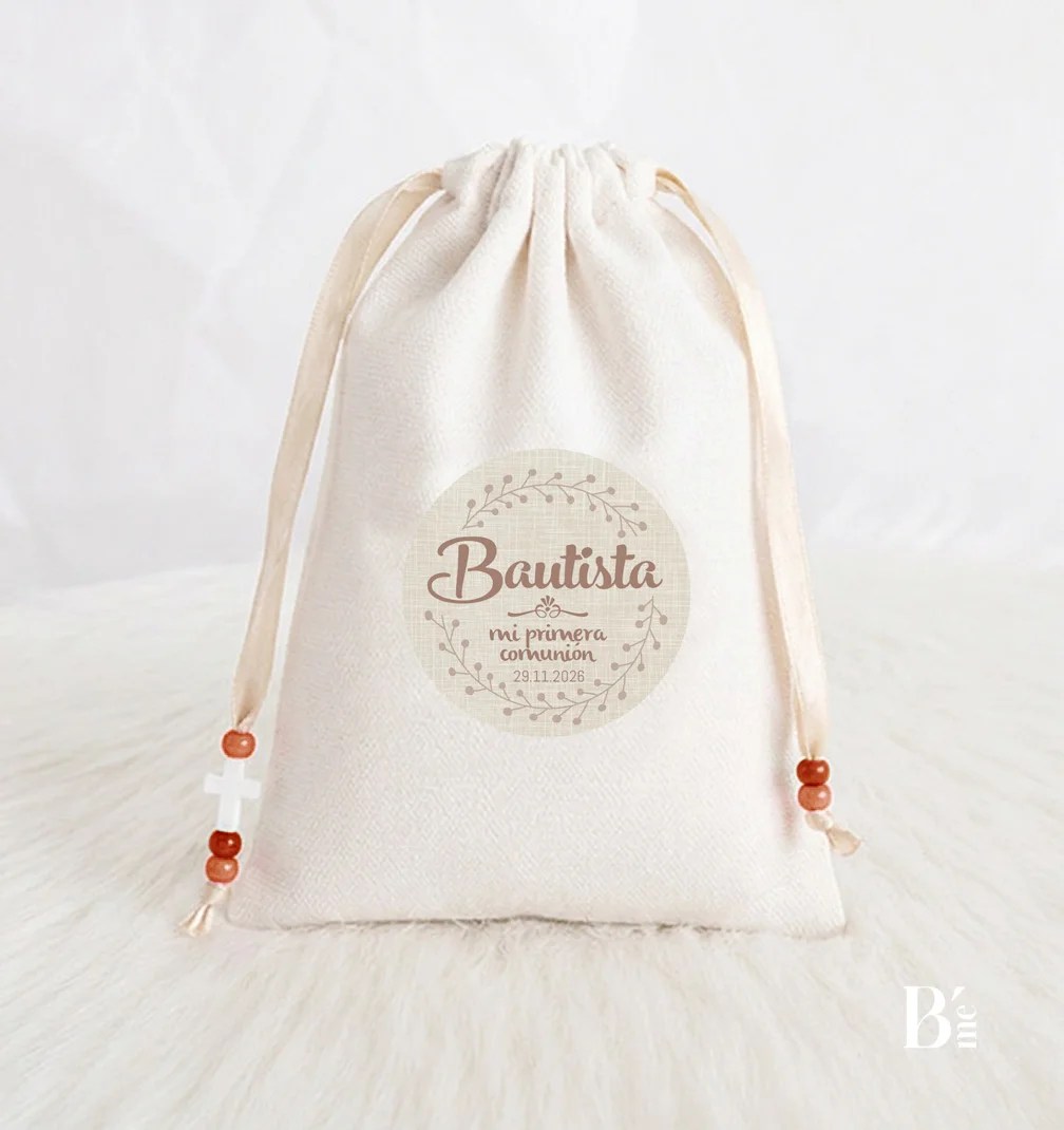 Bolsita de Comunión Personalizado Caliz