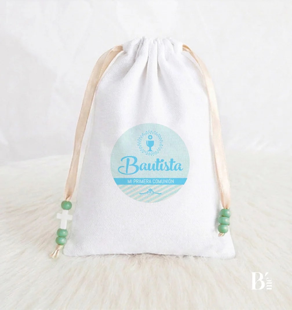 Bolsita de Comunión Personalizado Caliz