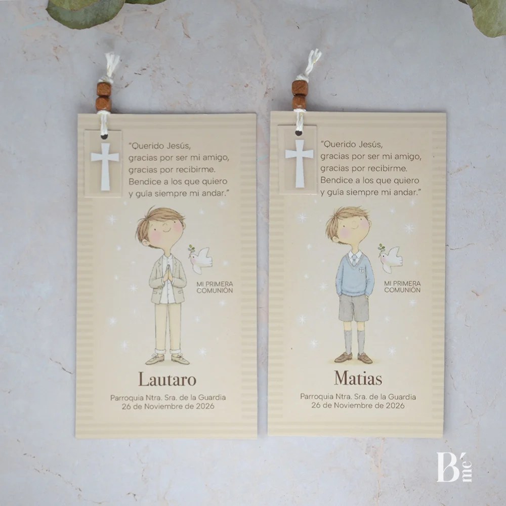 Estampitas de Comunión Pedro