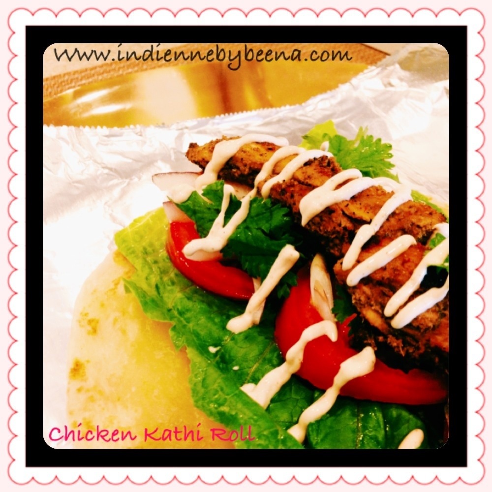 Chicken Kathi Rolls